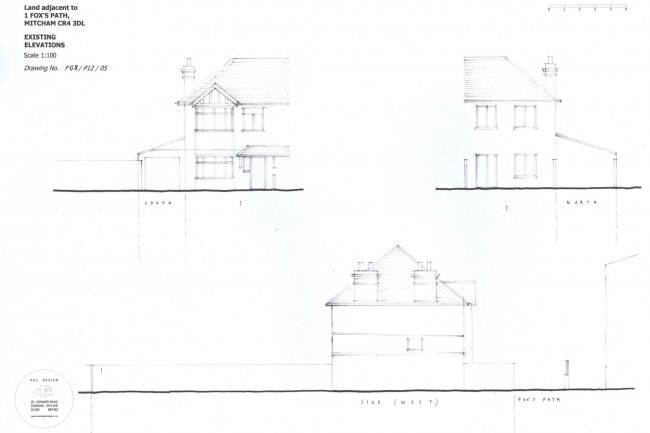Land Adjacent to 1 Fox's Path, Mitcham, Surrey CR4 3DL 8