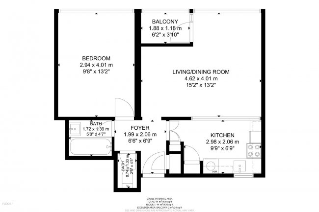 Flat 58, Glasgow House, 175 Maida Vale, Maida Vale, London, W9 1QZ 4
