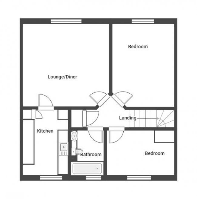 Flat 78, Wentworth Avenue, Slough, Berkshire SL2 2DH
 7
