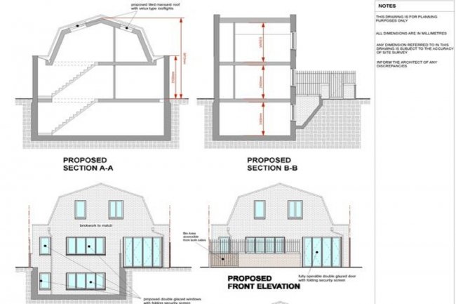 Site rear of 101 Manor Drive North, New Malden, Surrey KT3 5PD 10