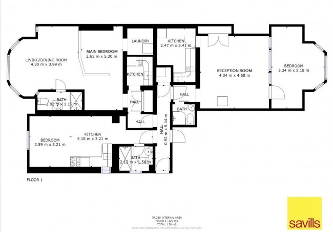 Flat 1, 23 Belsize Park, Belsize Park, London, NW3 4DU 8