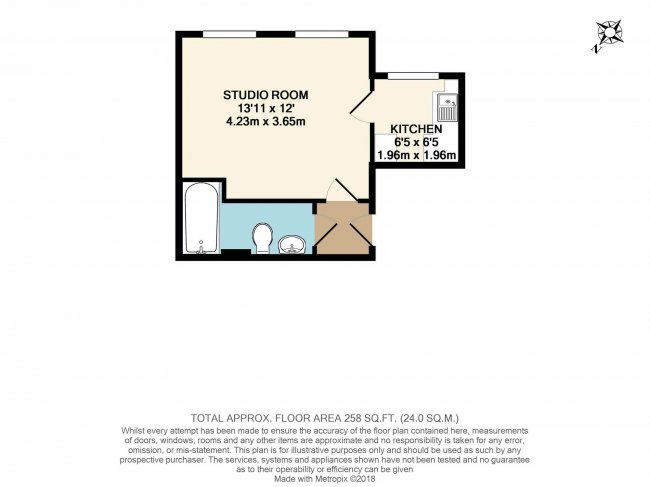 Flat 7, 23 Avenue South, Surbiton, Surrey KT5 8PJ
 7