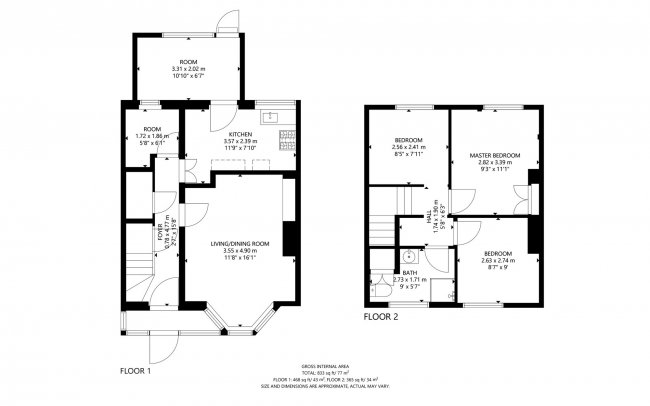 60 Dryfield Road, Edgware Middlesex HA8 9JT 1