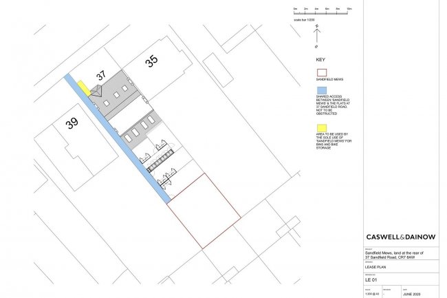 Land rear of 37 Sandfield Road, Thornton Heath, Surrey CR7 8AW 3