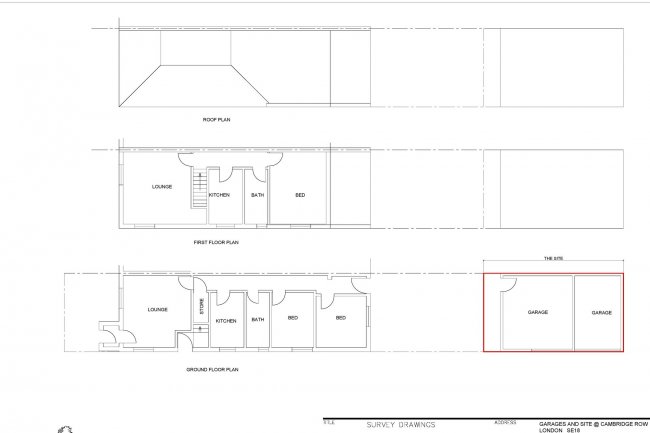 Garages and Site at Cambridge Row, Plumstead, London, SE18 7JH 9