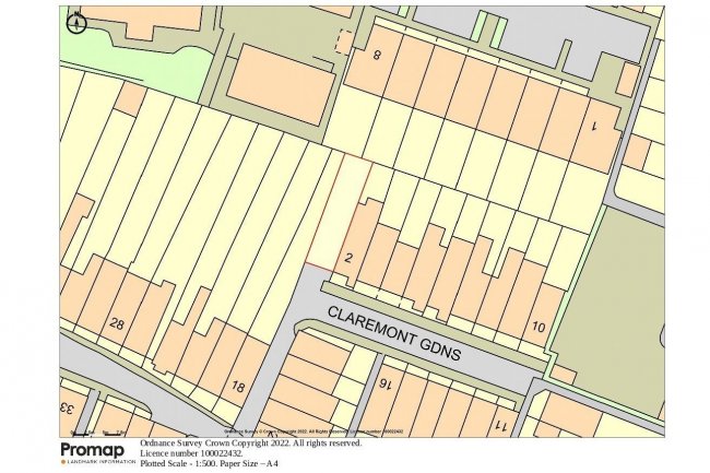 Land Adjacent to 2 Claremont Gardens, Ramsgate, Kent, CT11 0BP 2