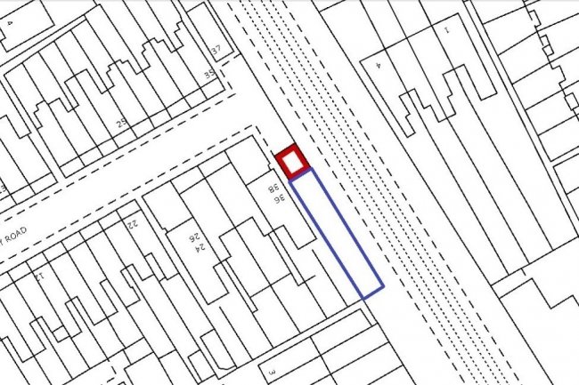 Land at 40 Sydney Road, Teddington, Middlesex TW11 8PQ
 3