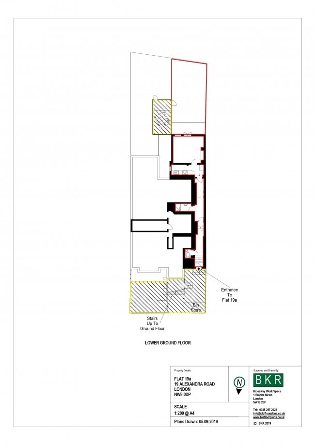 Flat A, 19 Alexandra Road, St John's Wood, London NW8 0DP
 3