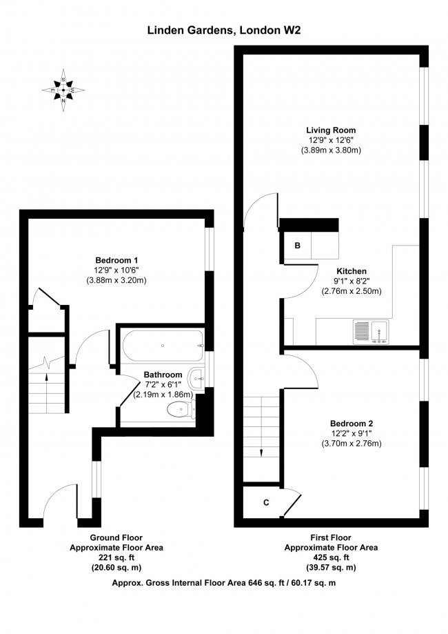 18F Linden Gardens, Bayswater, London W2 4ES 5