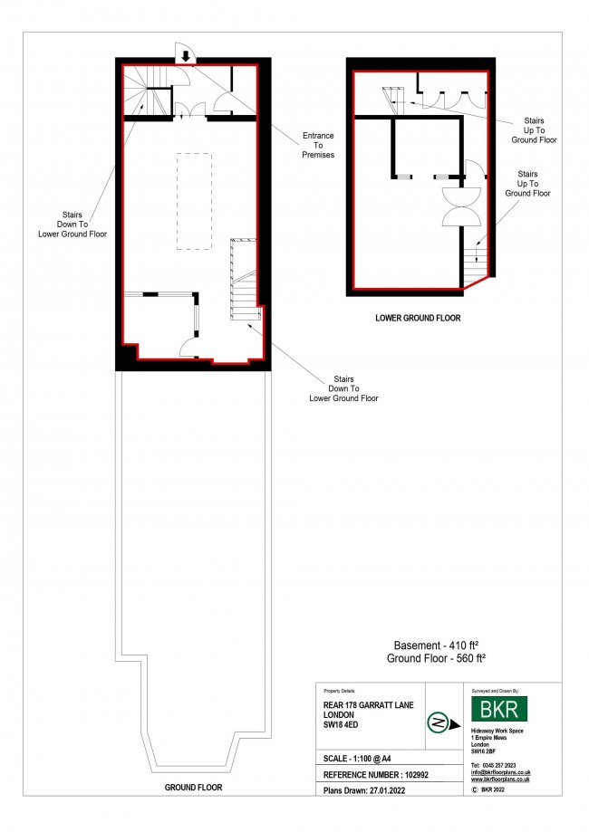 Building rear of 178 Garratt Lane, Earlsfield, London SW18 4ED 5
