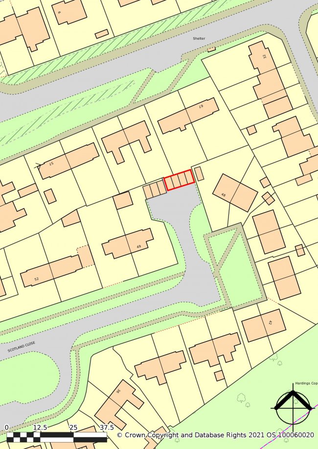 Garages  1 – 4 Scotland Close, Fair Oak, Eastleigh, Hampshire SO50 7BR
 9