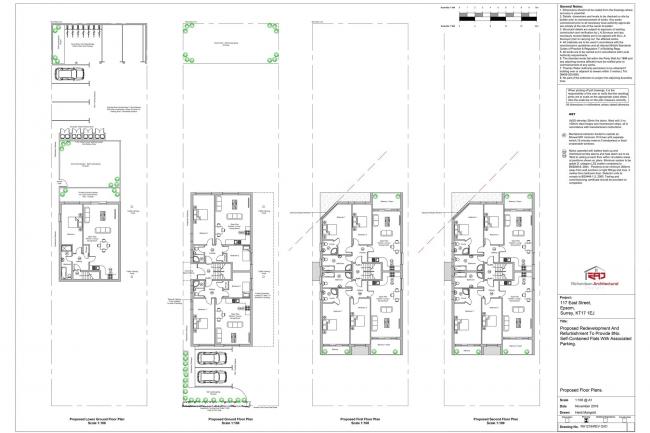 East Lodge, 117 East Street, Epsom, Surrey KT17 1EJ
 2