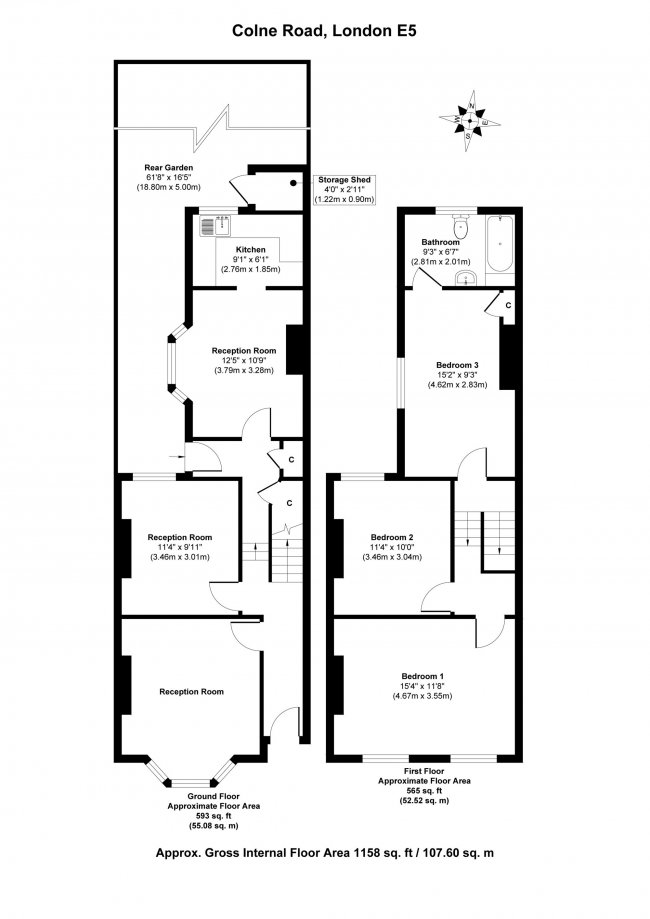 23 Colne Road, Hackney, London E5 0JQ
 6