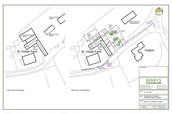 Plot 1, Land adjoining St. Chads Farm, Hopton, Nesscliffe, Shrewsbury SY4 1DG 
 7