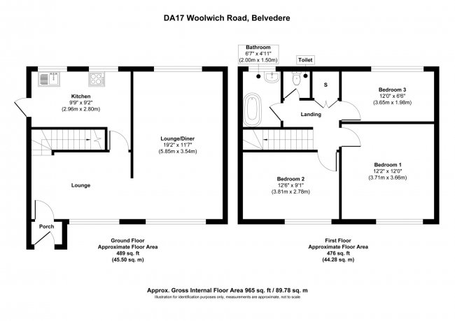 2A Woolwich Road, Belvedere, Kent, DA17 5EW
 3