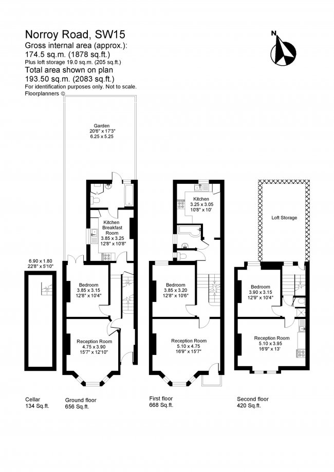 76 Norroy Road, Putney, London, SW15 1PG
 5