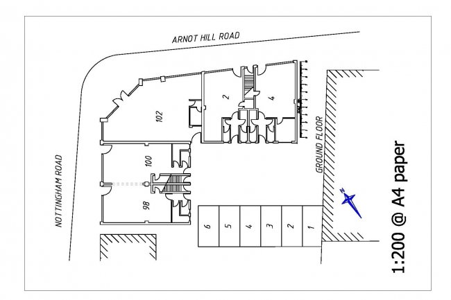Land and buildings at the junction of Arnot Hill Road and Nottingham Road, Arnold, Nottingham, Nottinghamshire NG5 6LF
 3