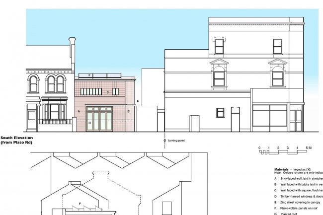 156 and land adjacent to 150 Acre Lane, Brixton SW2 5UT
 3