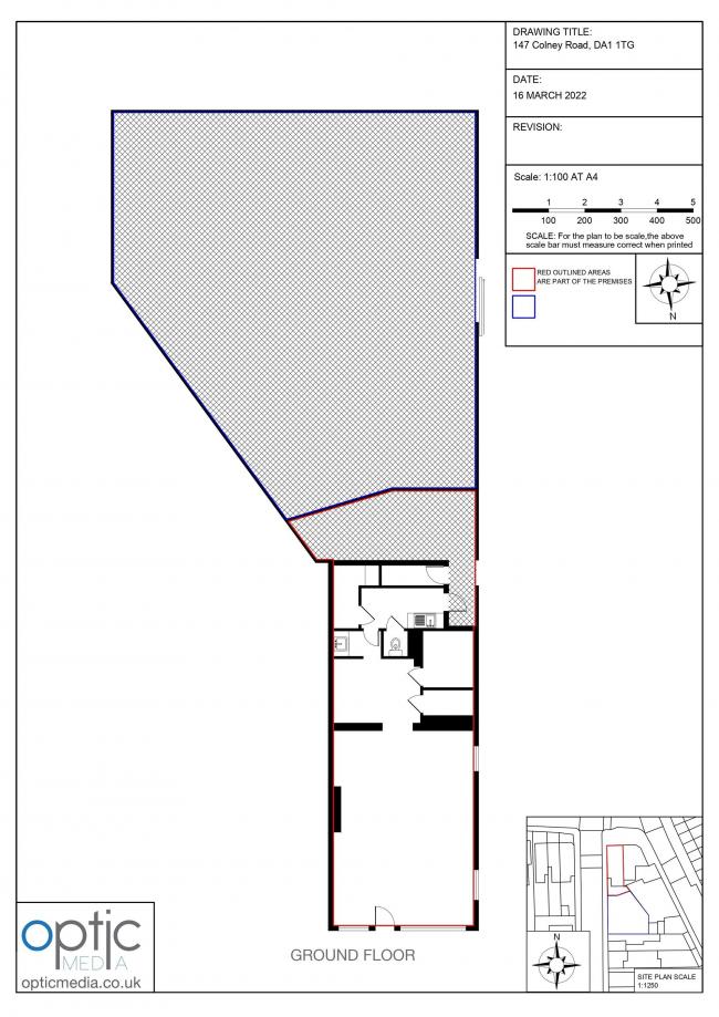 Rear Yard, 147 Colney Road, Dartford, Kent DA1 1TG 9