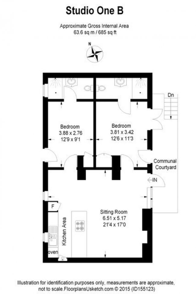 Studio 1A & 1B Cloisters House, Cloisters Business Centre, Battersea Park Road, London SW8 4BG 4