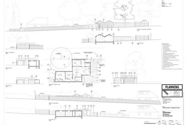 Land and Garages rear of 2 Theobalds Road, Cuffley, Hertfordshire, EN6 4HQ 8