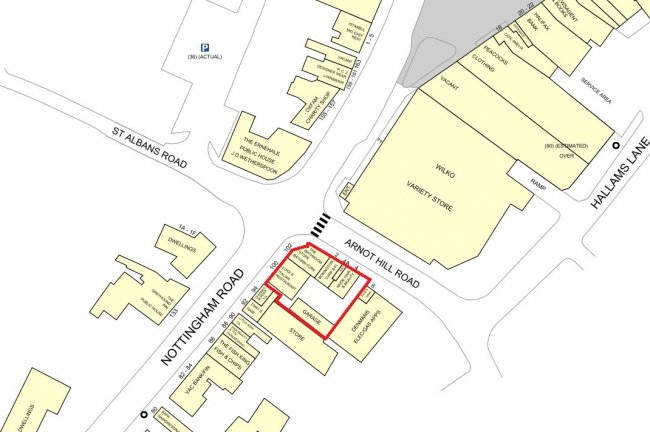Land and buildings at the junction of Arnot Hill Road and Nottingham Road, Arnold, Nottingham, Nottinghamshire NG5 6LF 7