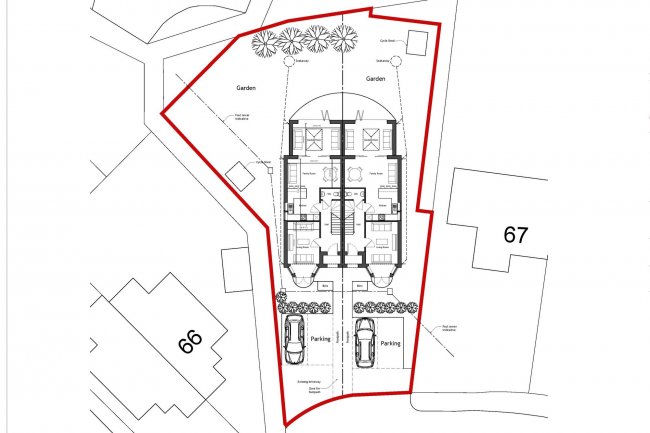 Land at 66 & 67 Silo Drive, Godalming, Surrey GU7 3NZ
 1