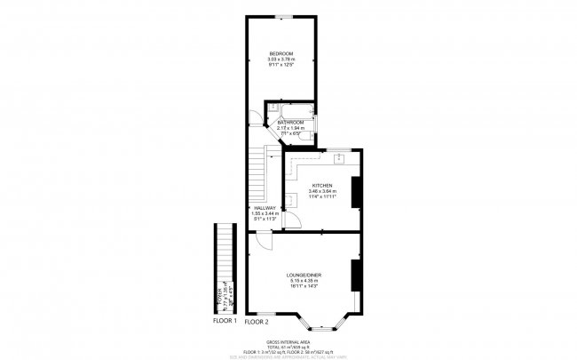 361 Church Road, Leyton, London, E10 7JG
 7