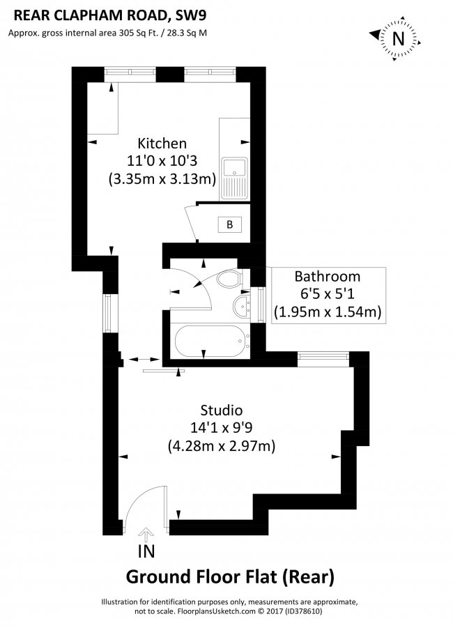 67 Clapham Road, Oval, London SW9 0HY
 3