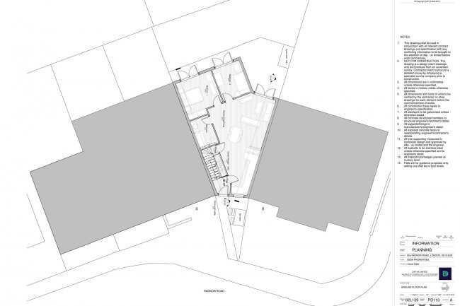 Land lying on the south side of 30 Radnor Road, Peckham, London, SE15 6UR 1