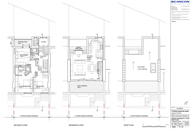 Second Floor Flat (Flat 4), 2 Upper Addison Gardens, Holland Park, London W14 8AL 2