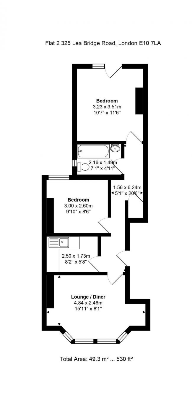 Flat 2, 325 Lea Bridge Road, Leyton, London E10 7LA 4