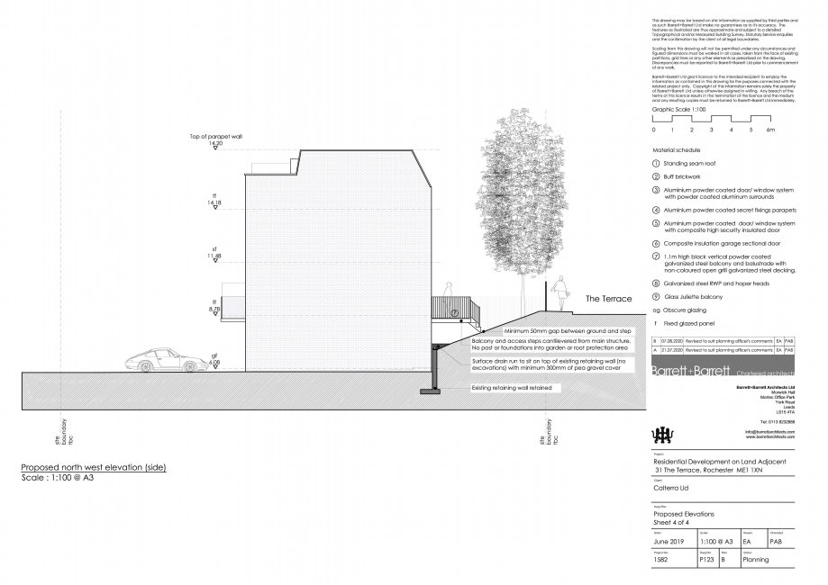 Land to the north east side of The Terrace, Rochester, Kent ME1 1XN 8