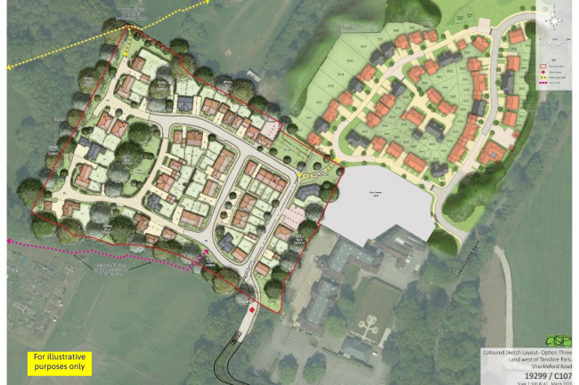 Land to the north of Milford Road, Elstead, Godalming GU8 6HX 2