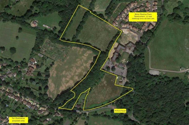 Land to the north of Milford Road, Elstead, Godalming GU8 6HX 2