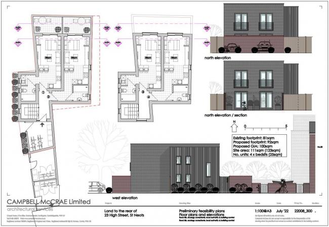 Upper Parts and Rear of 23 High Street, St Neots, Cambridgeshire PE19 1BU 7