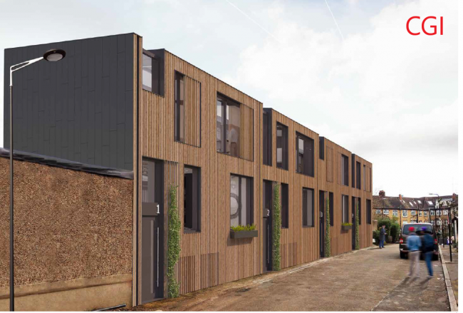 Garages rear of 30-37 Aylmer Parade, Aylmer Road, London N2 0PE 8