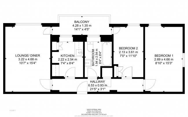 191 Ruskin Park House, Champion Hill, Camberwell, London SE5 8TN 10