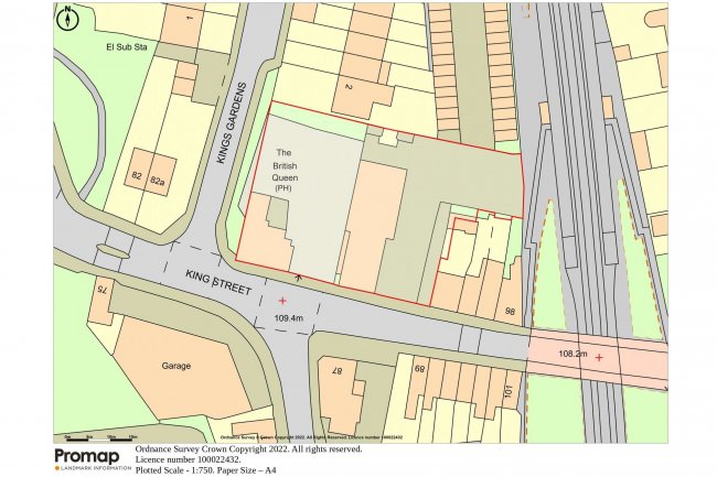 Land and buildings on the north side of King Street, Bedworth, Warwickshire, CV12 8JF 9