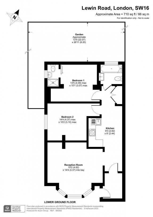 84 Lewin Road, Streatham, London, SW16 6JU
 6