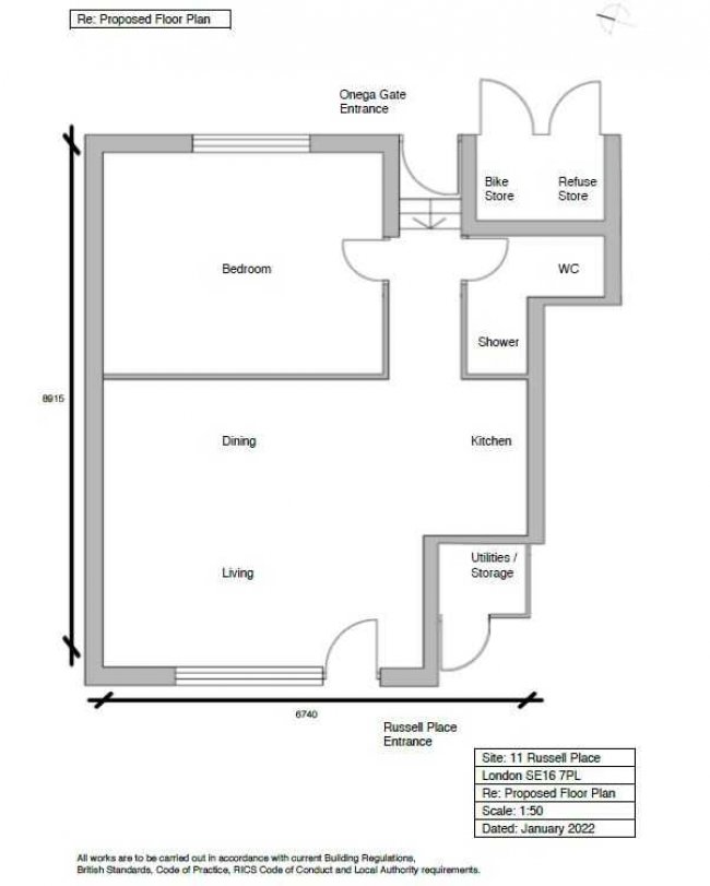 11 Russell Place, Greenland Dock, London SE16 7PL
 8