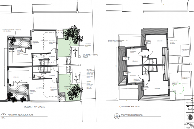1-4 Queensthorpe Mews, Queensthorpe Road, London, SE26 4PN
 8