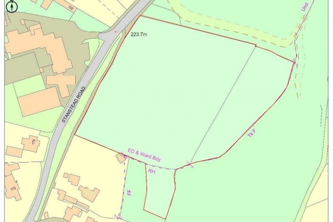 Land on the east side of Stanstead Road, Caterham, Surrey CR3 6AJ
 6