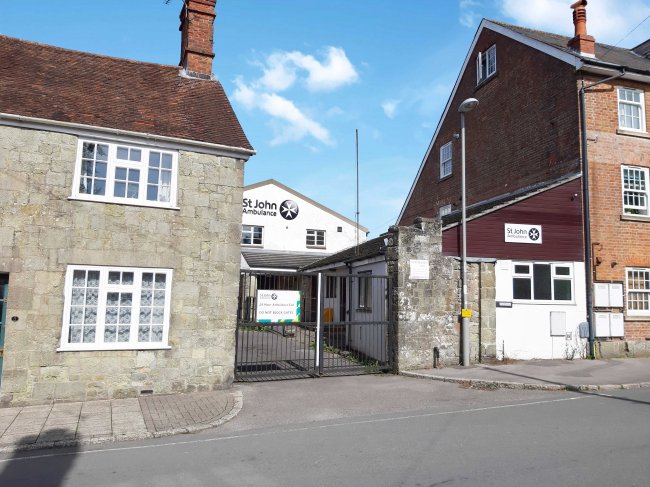 St John Ambulance, Barton Hill, Shaftesbury, Dorset SP7 8DQ
 10