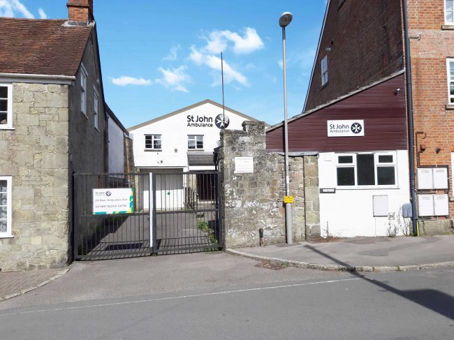 St John Ambulance, Barton Hill, Shaftesbury, Dorset SP7 8DQ
 10