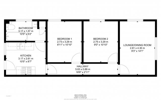 7a Winchester Street, Whitchurch, Hampshire, RG28 7AH
 7