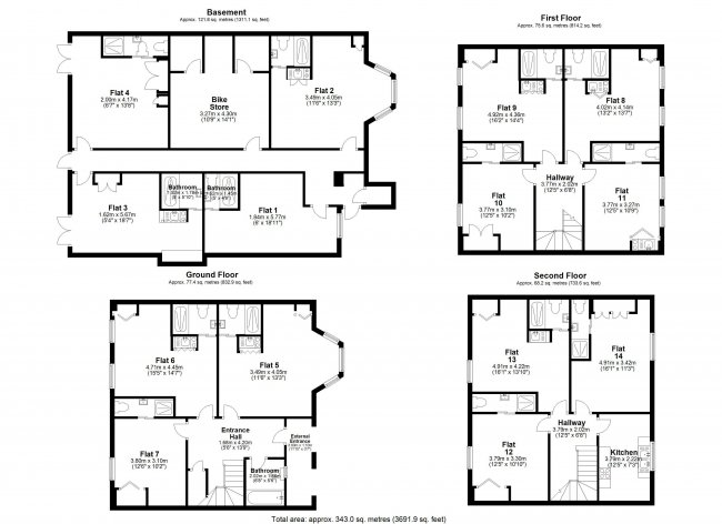 11 Dennington Park Road, West Hampstead, London, NW6 1BB 2