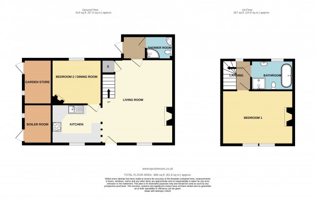 3 Boyles Court Cottages, Dark Lane, Warley, Essex CM14 5LN
 3