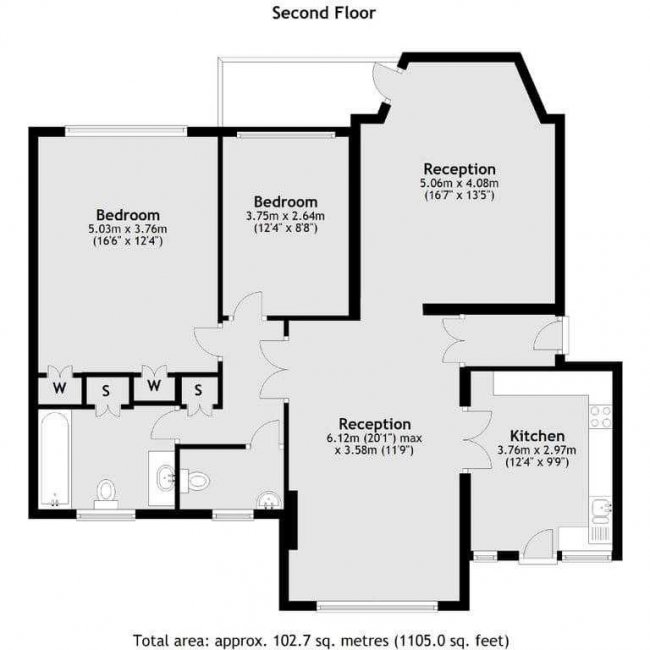 Flat 12 Roehampton Close, Putney, London, SW15 5LU
 9
