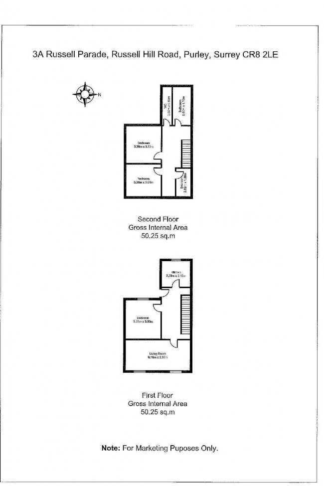 3 Russell Parade, Russell Hill Road, Purley, Surrey CR8 2LE
 10